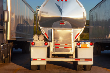 A milk truck