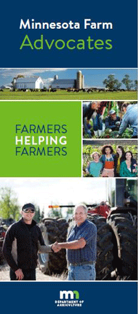 Cover of the Farm Advocate brochure