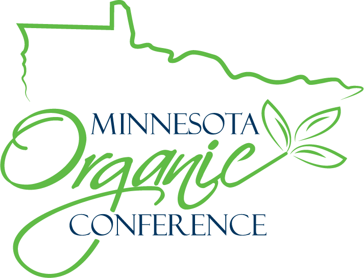 Minnesota Organic Logo in Blue and Green