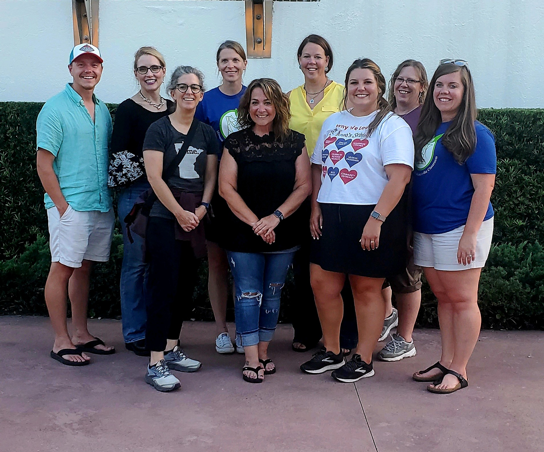 Group photo of NAITCO conference attendees from Minnesota