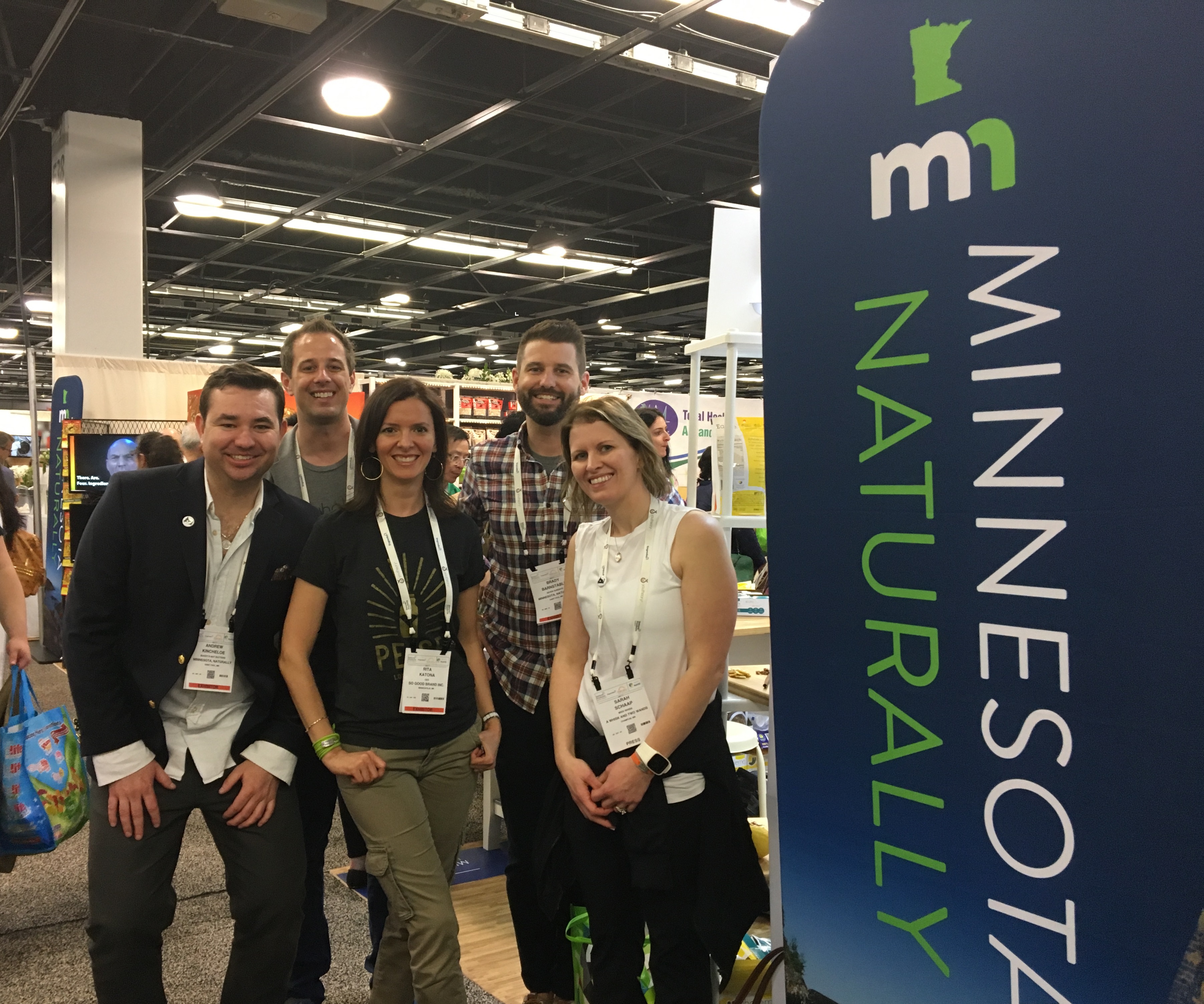 Five Minnesota entrepreneurs at Natural Products Expo