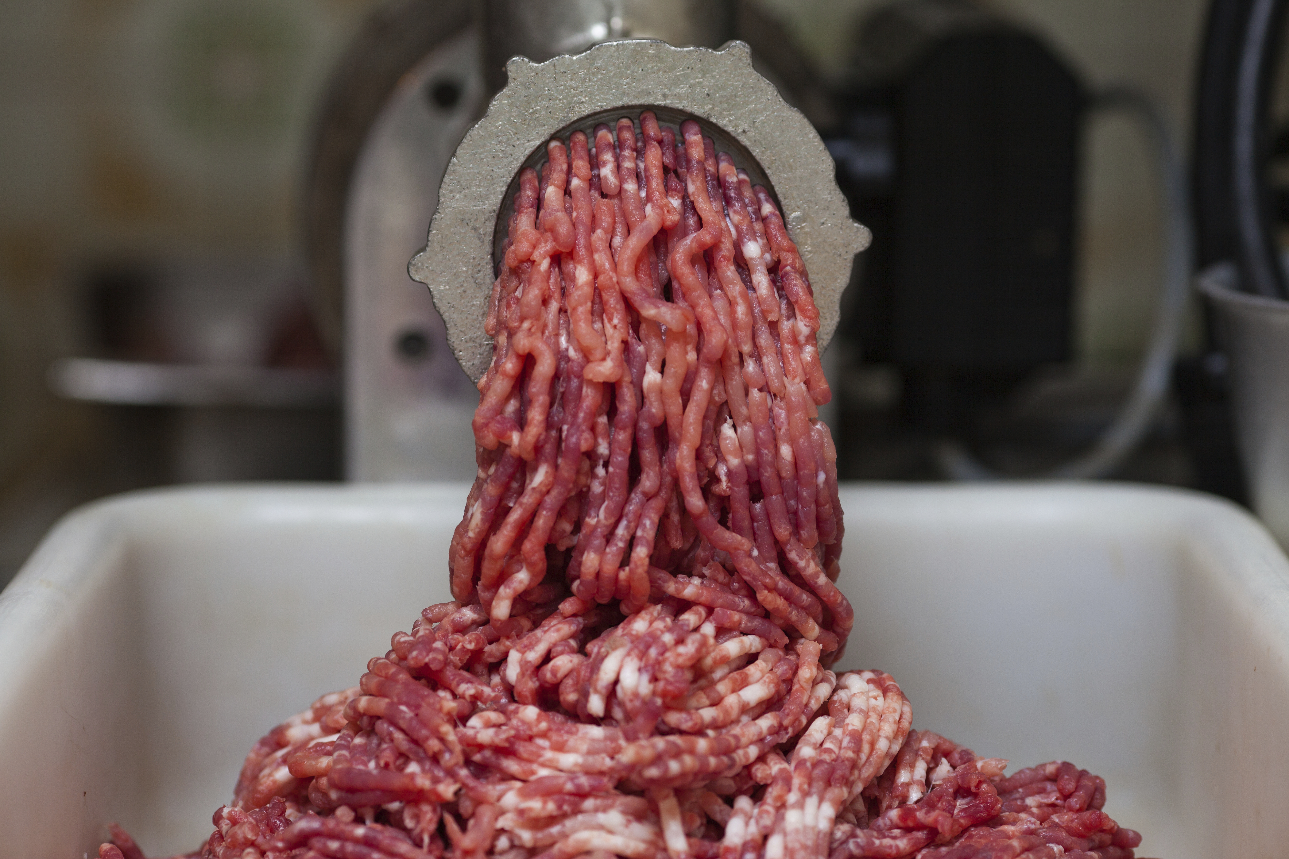 hamburger grinding