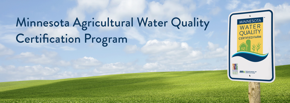 Minnesota Agricultural Water Quality Certification Program banner