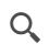 Magnifying glass, search button icon.