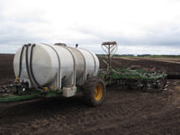 Soil fumigation applicaiton equipment