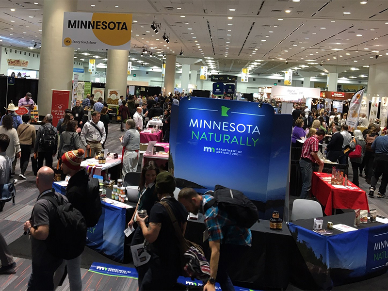 Minnesota Pavilion at tradeshow
