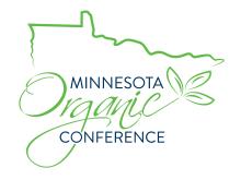 Minnesota Organic Logo in Blue and Green